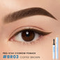 2 In 1 3D Eyebrow Gel Cream Eyeliner Pencil 3 Colors Waterproof Long-lasting Eyebrow Pomade Enhancers Makeup Cosmetics