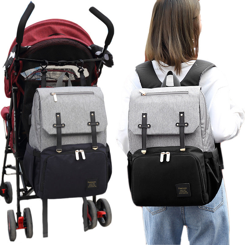 Diaper Mummy Daddy Backpack Baby Stroller Bag - My Daily Bargainz