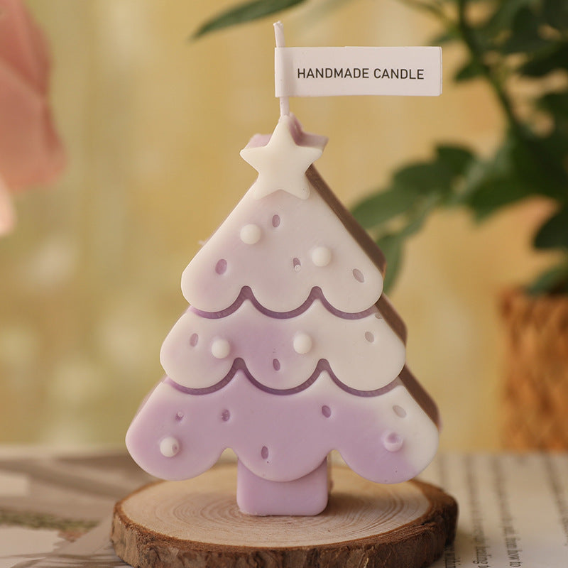 Christmas Tree Silicone Molds For DIY Christmas Creative Atmosphere Decoration Handmade Fragrant Candles