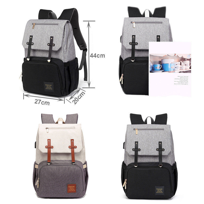 Diaper Mummy Daddy Backpack Baby Stroller Bag - My Daily Bargainz