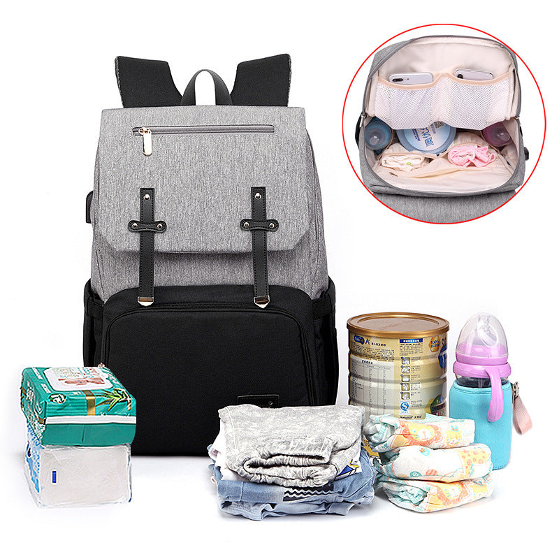 Diaper Mummy Daddy Backpack Baby Stroller Bag - My Daily Bargainz