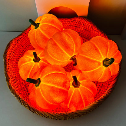 Pumpkin Halloween Decorative Night Light Bedroom Dormitory Creative Bedside Lights Eye Protection Deco Night Lamp