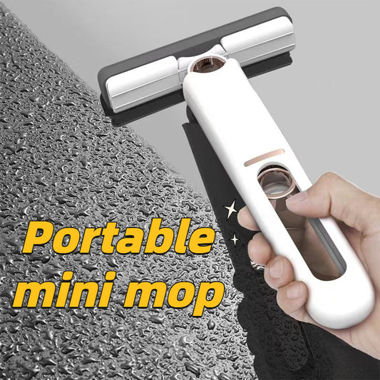 New Portable Self-NSqueeze Mini Mop,Cleaning Mop Home Cleaning Tools