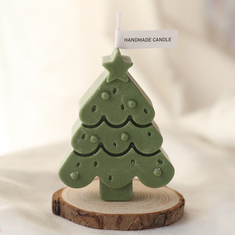 Christmas Tree Silicone Molds For DIY Christmas Creative Atmosphere Decoration Handmade Fragrant Candles