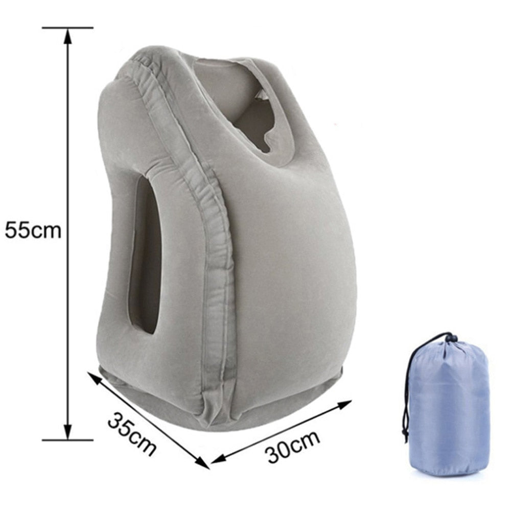 TravelCuddi - Inflatable Travel Pillow - My Daily Bargainz