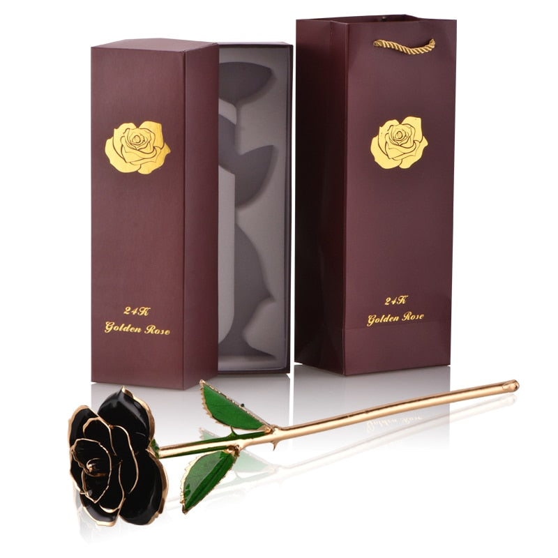 ForaFlora - 24k Gold Dipped Rose - My Daily Bargainz