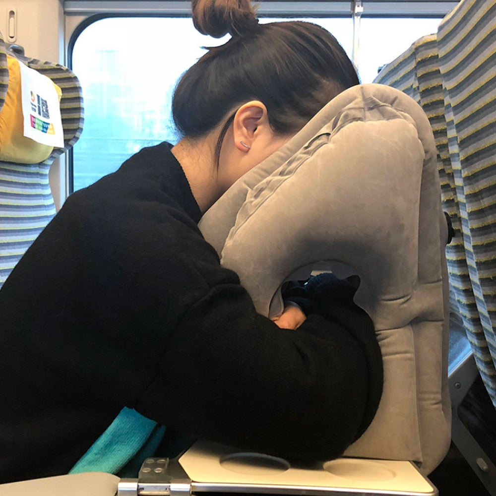 TravelCuddi - Inflatable Travel Pillow - My Daily Bargainz