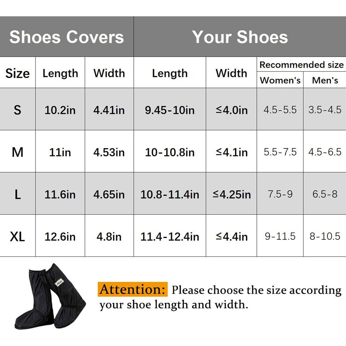 SplashBoots - All-Round Long Waterproof Boot Cover - My Daily Bargainz